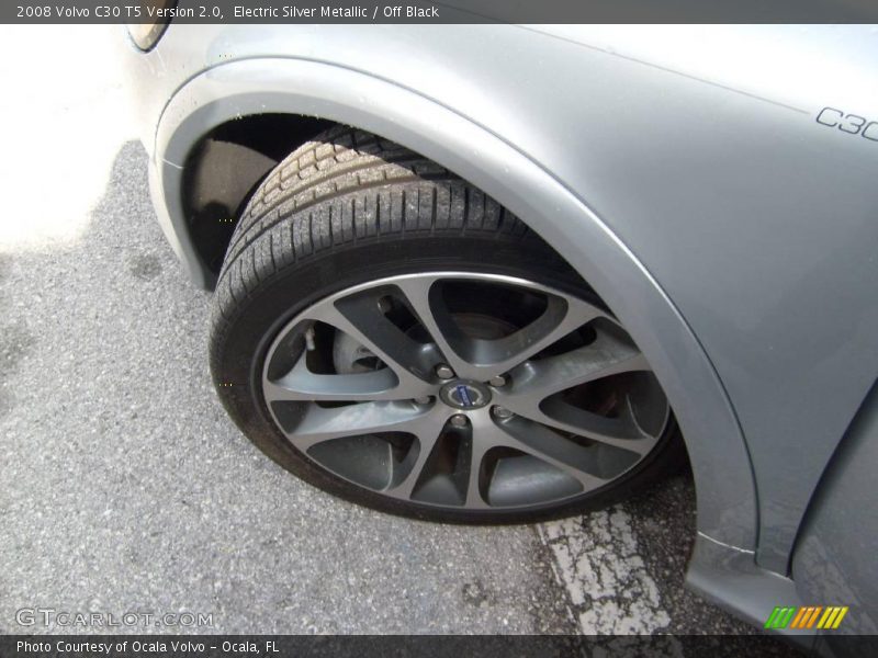 Electric Silver Metallic / Off Black 2008 Volvo C30 T5 Version 2.0
