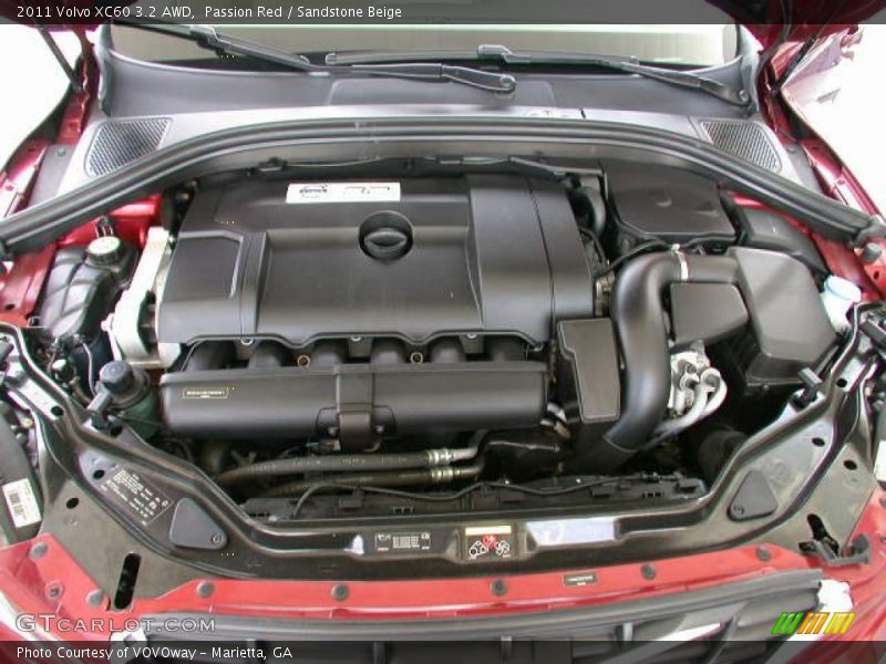  2011 XC60 3.2 AWD Engine - 3.2 Liter DOHC 24-Valve VVT Inline 6 Cylinder