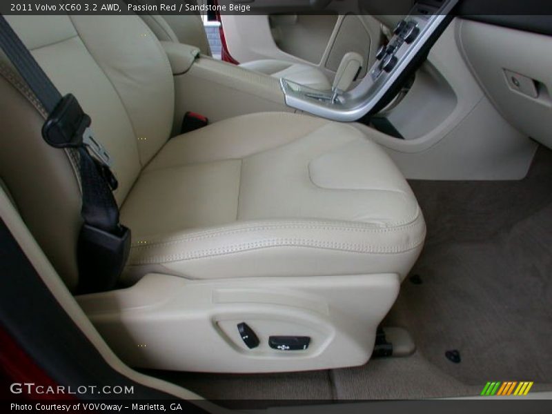 Front Seat of 2011 XC60 3.2 AWD
