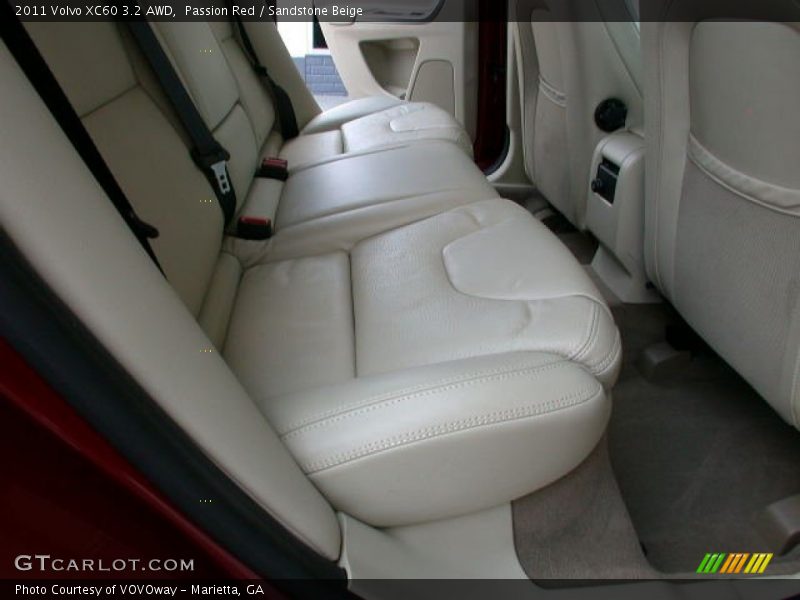 Rear Seat of 2011 XC60 3.2 AWD