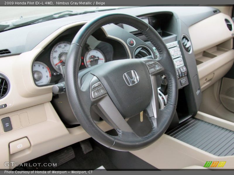  2009 Pilot EX-L 4WD Steering Wheel