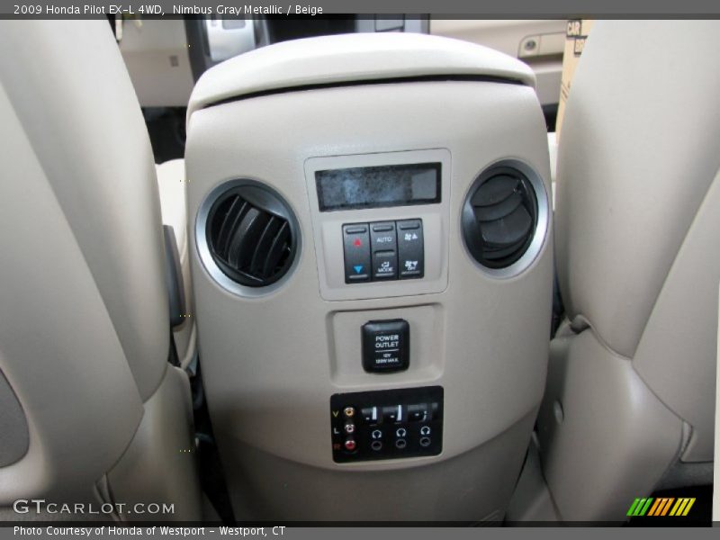 Controls of 2009 Pilot EX-L 4WD