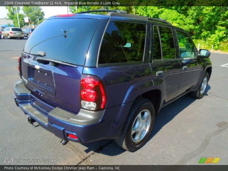 Imperial Blue Metallic / Light Gray 2008 Chevrolet TrailBlazer LS 4x4