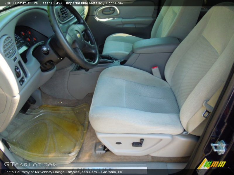 Imperial Blue Metallic / Light Gray 2008 Chevrolet TrailBlazer LS 4x4