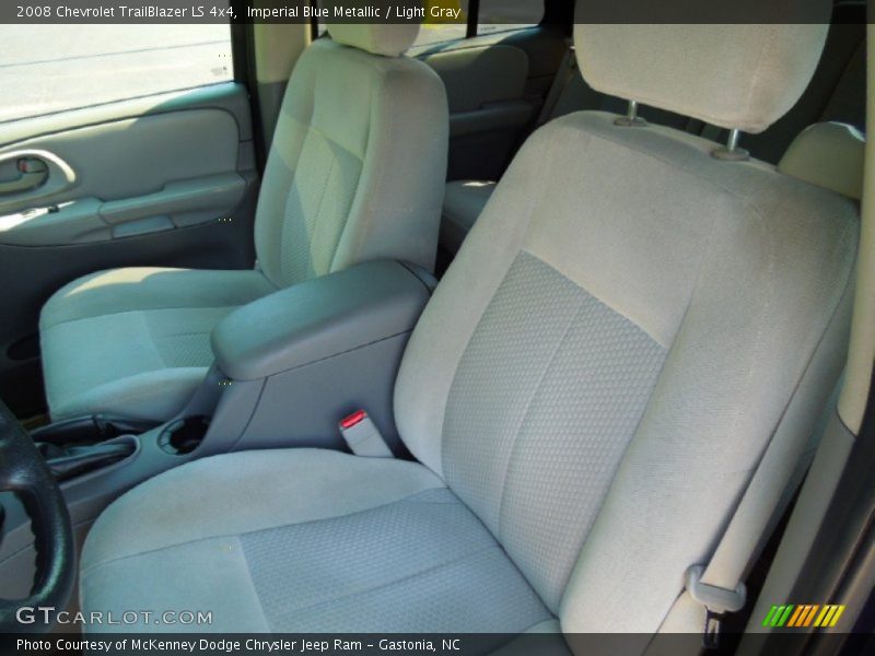 Imperial Blue Metallic / Light Gray 2008 Chevrolet TrailBlazer LS 4x4