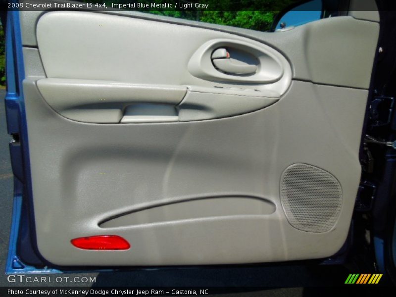 Imperial Blue Metallic / Light Gray 2008 Chevrolet TrailBlazer LS 4x4