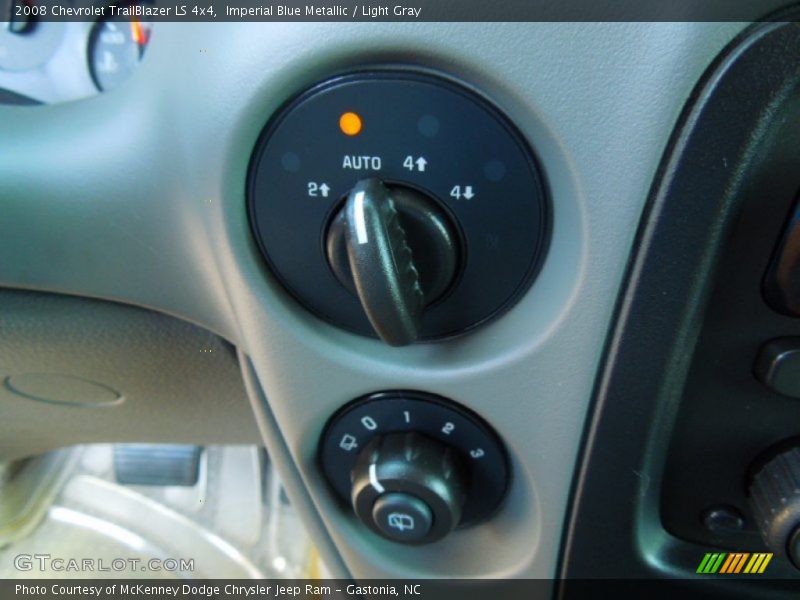 Imperial Blue Metallic / Light Gray 2008 Chevrolet TrailBlazer LS 4x4