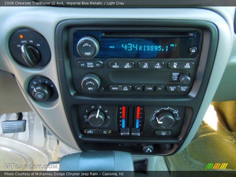 Imperial Blue Metallic / Light Gray 2008 Chevrolet TrailBlazer LS 4x4