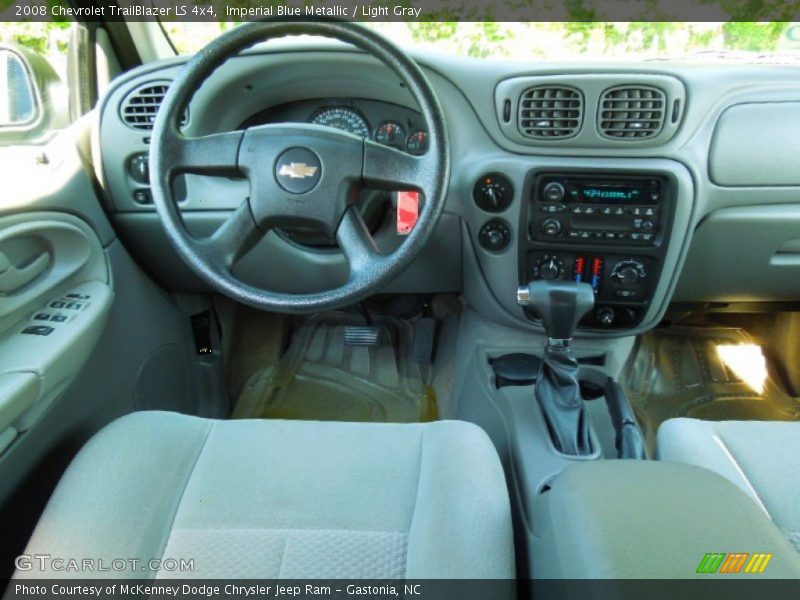 Imperial Blue Metallic / Light Gray 2008 Chevrolet TrailBlazer LS 4x4