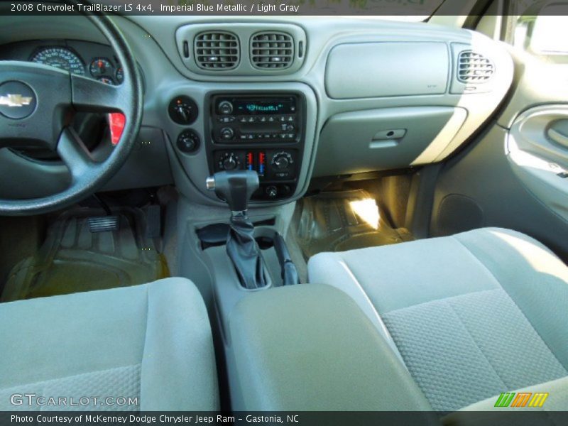 Imperial Blue Metallic / Light Gray 2008 Chevrolet TrailBlazer LS 4x4