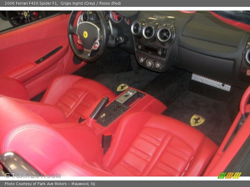Grigio Ingrid (Grey) / Rosso (Red) 2006 Ferrari F430 Spider F1