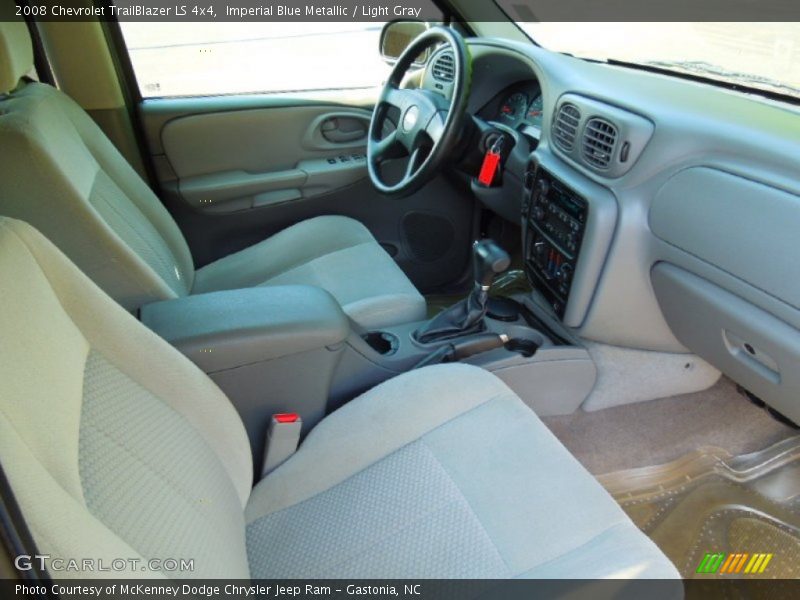 Imperial Blue Metallic / Light Gray 2008 Chevrolet TrailBlazer LS 4x4