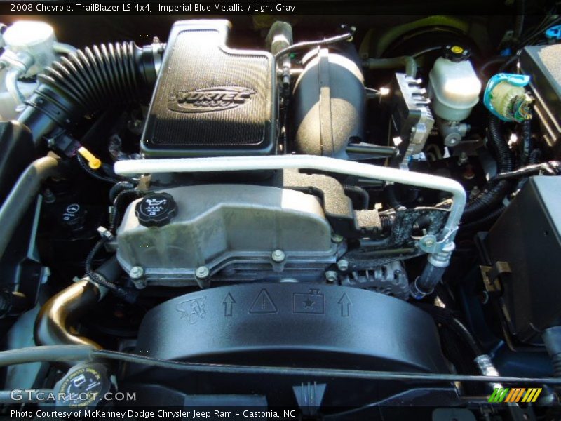 Imperial Blue Metallic / Light Gray 2008 Chevrolet TrailBlazer LS 4x4