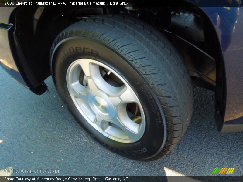Imperial Blue Metallic / Light Gray 2008 Chevrolet TrailBlazer LS 4x4
