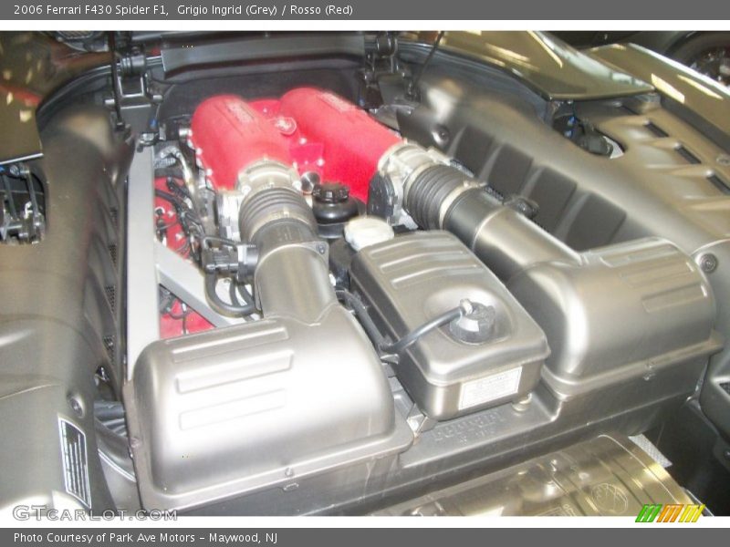 Grigio Ingrid (Grey) / Rosso (Red) 2006 Ferrari F430 Spider F1
