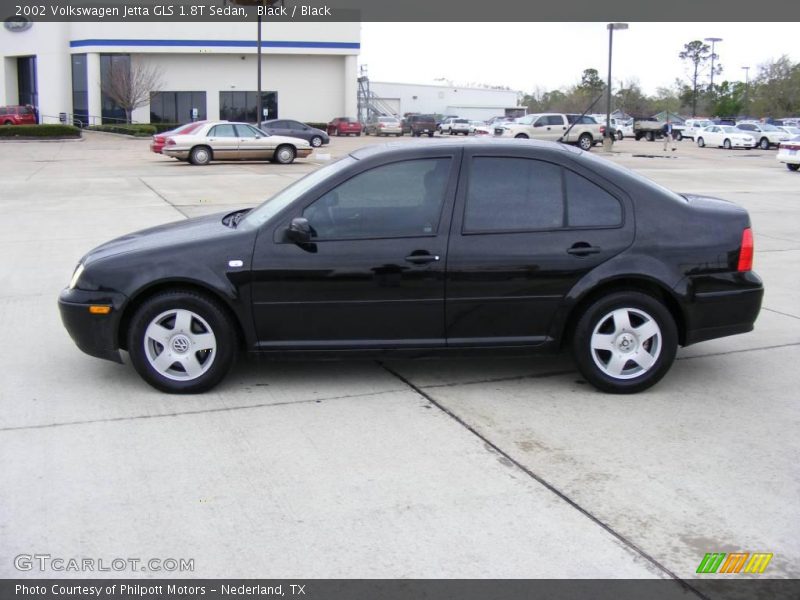 Black / Black 2002 Volkswagen Jetta GLS 1.8T Sedan