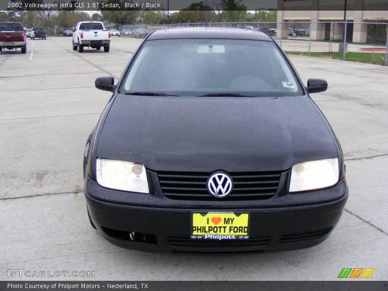 Black / Black 2002 Volkswagen Jetta GLS 1.8T Sedan