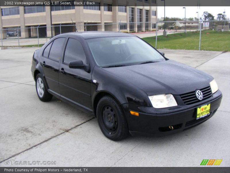 Black / Black 2002 Volkswagen Jetta GLS 1.8T Sedan