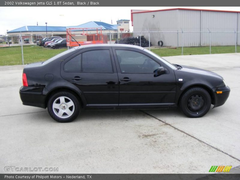 Black / Black 2002 Volkswagen Jetta GLS 1.8T Sedan