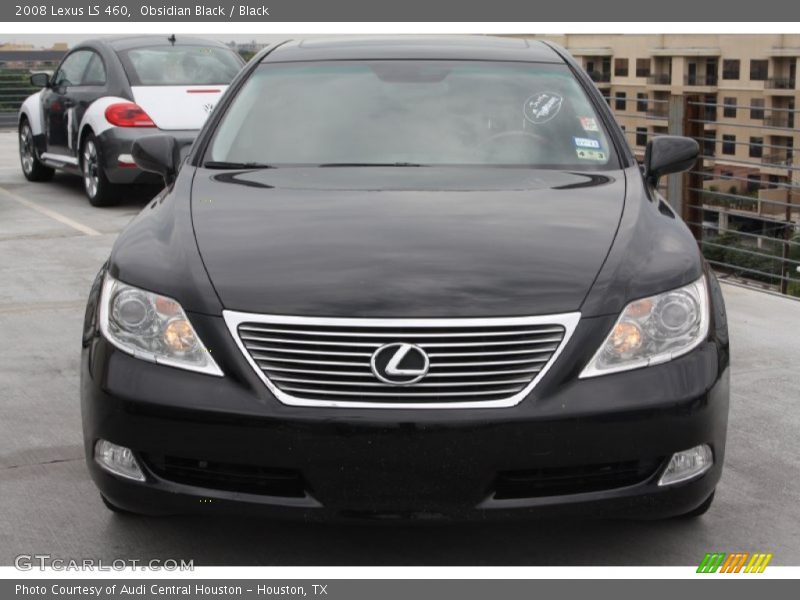 Obsidian Black / Black 2008 Lexus LS 460