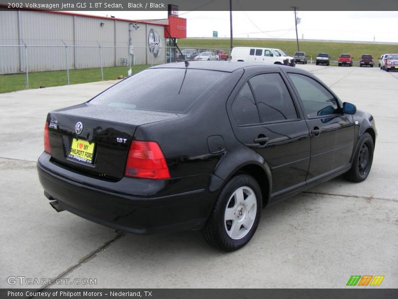 Black / Black 2002 Volkswagen Jetta GLS 1.8T Sedan