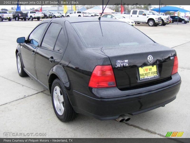 Black / Black 2002 Volkswagen Jetta GLS 1.8T Sedan