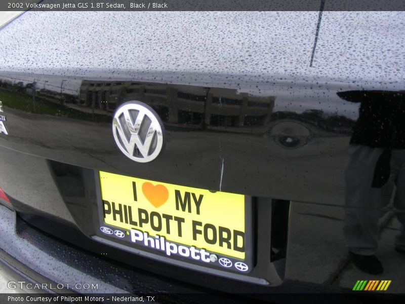 Black / Black 2002 Volkswagen Jetta GLS 1.8T Sedan