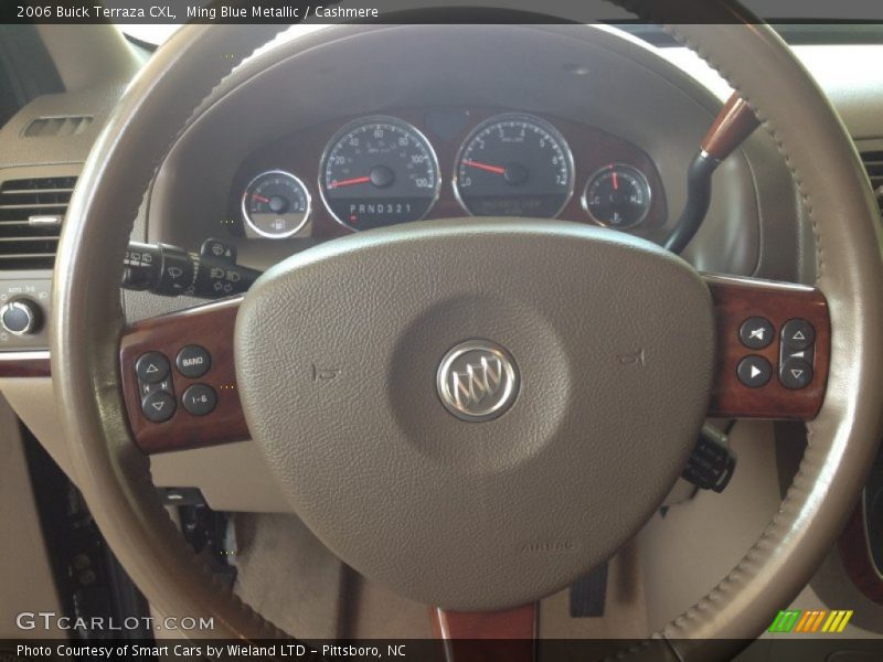 Ming Blue Metallic / Cashmere 2006 Buick Terraza CXL