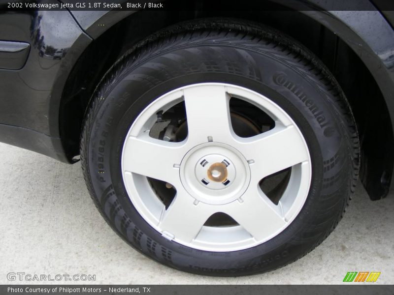 Black / Black 2002 Volkswagen Jetta GLS 1.8T Sedan