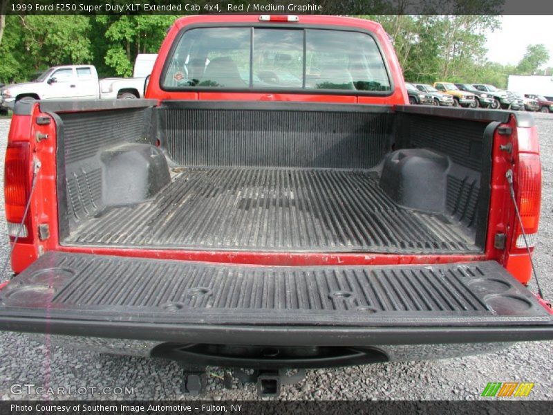 Red / Medium Graphite 1999 Ford F250 Super Duty XLT Extended Cab 4x4