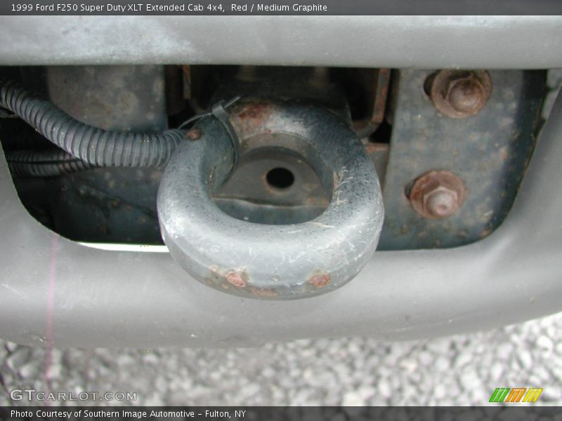 Red / Medium Graphite 1999 Ford F250 Super Duty XLT Extended Cab 4x4