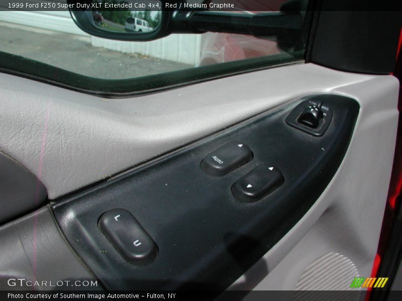 Red / Medium Graphite 1999 Ford F250 Super Duty XLT Extended Cab 4x4