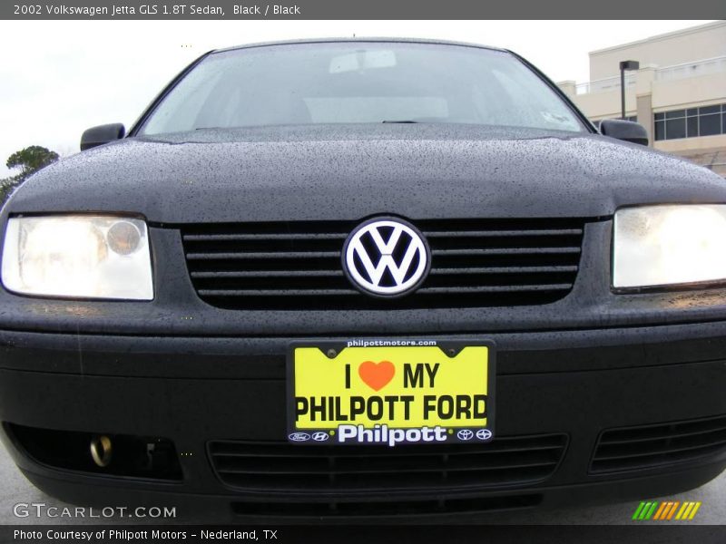 Black / Black 2002 Volkswagen Jetta GLS 1.8T Sedan