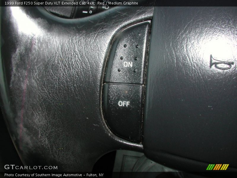 Red / Medium Graphite 1999 Ford F250 Super Duty XLT Extended Cab 4x4