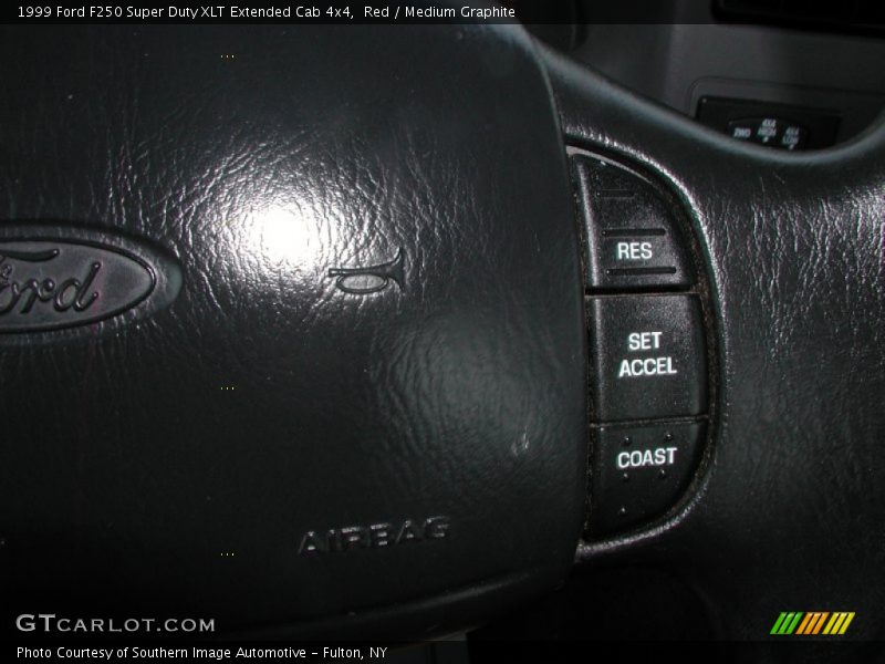 Red / Medium Graphite 1999 Ford F250 Super Duty XLT Extended Cab 4x4