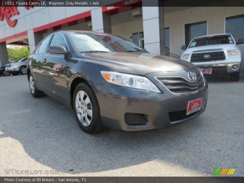 Magnetic Gray Metallic / Ash 2011 Toyota Camry LE