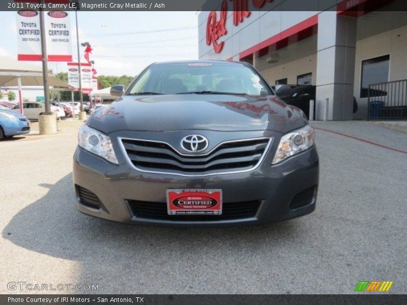 Magnetic Gray Metallic / Ash 2011 Toyota Camry LE