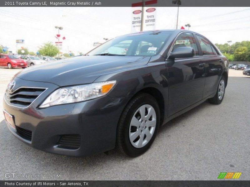 Magnetic Gray Metallic / Ash 2011 Toyota Camry LE