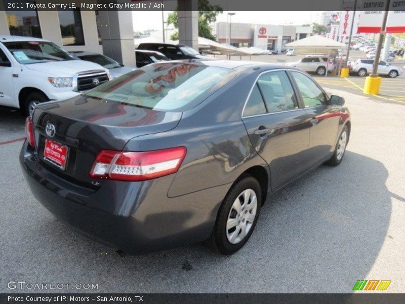 Magnetic Gray Metallic / Ash 2011 Toyota Camry LE