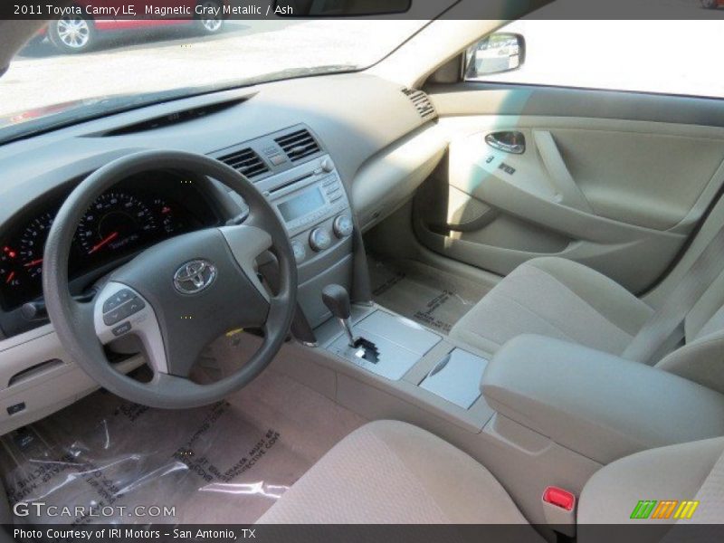 Magnetic Gray Metallic / Ash 2011 Toyota Camry LE