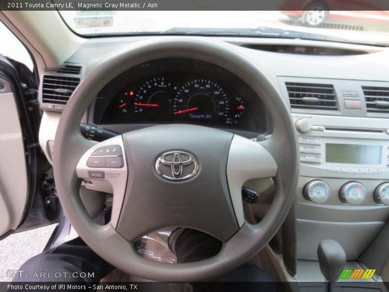 Magnetic Gray Metallic / Ash 2011 Toyota Camry LE