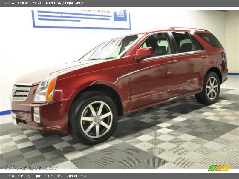 Red Line / Light Gray 2004 Cadillac SRX V8