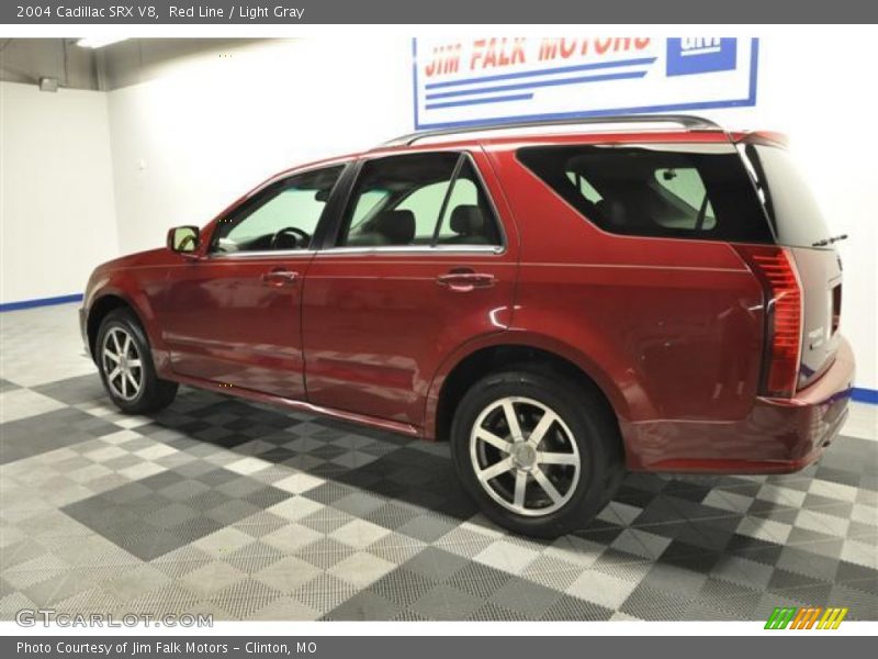 Red Line / Light Gray 2004 Cadillac SRX V8