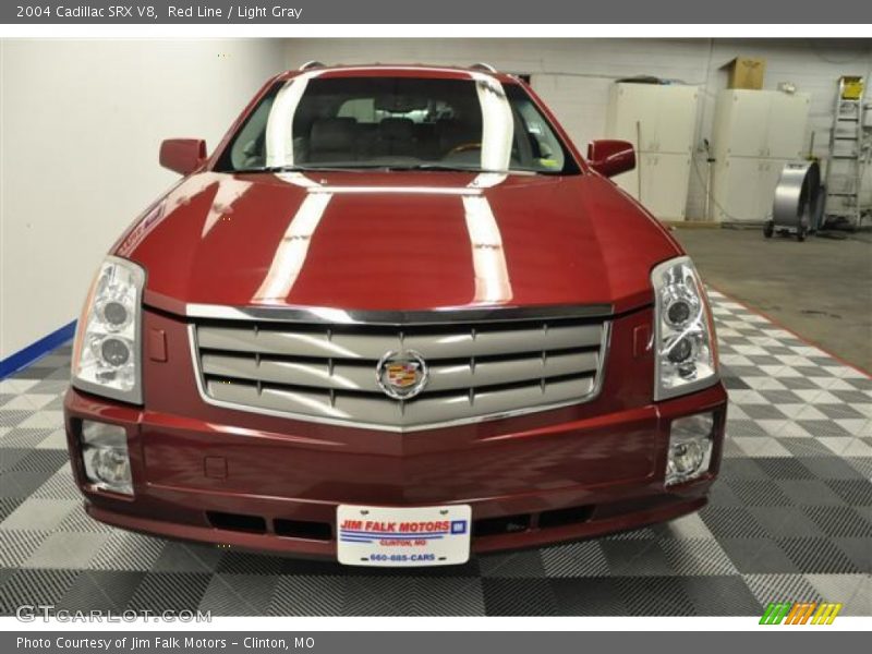 Red Line / Light Gray 2004 Cadillac SRX V8