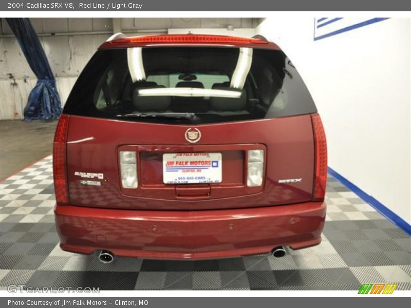 Red Line / Light Gray 2004 Cadillac SRX V8