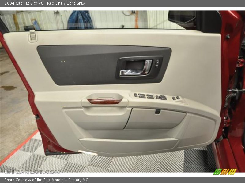 Red Line / Light Gray 2004 Cadillac SRX V8