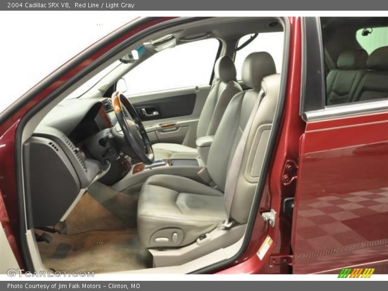 Red Line / Light Gray 2004 Cadillac SRX V8