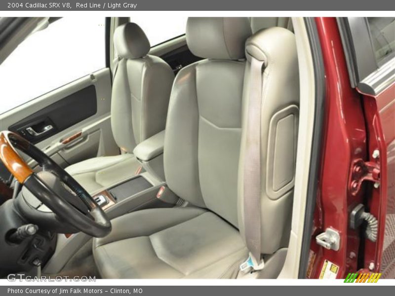 Red Line / Light Gray 2004 Cadillac SRX V8