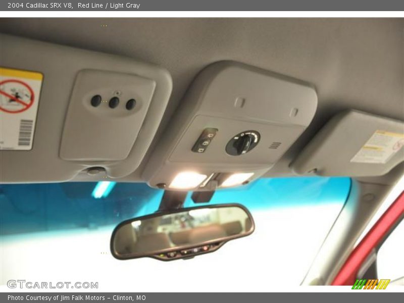 Red Line / Light Gray 2004 Cadillac SRX V8