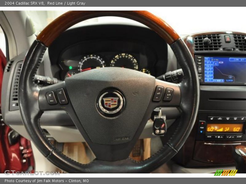 Red Line / Light Gray 2004 Cadillac SRX V8